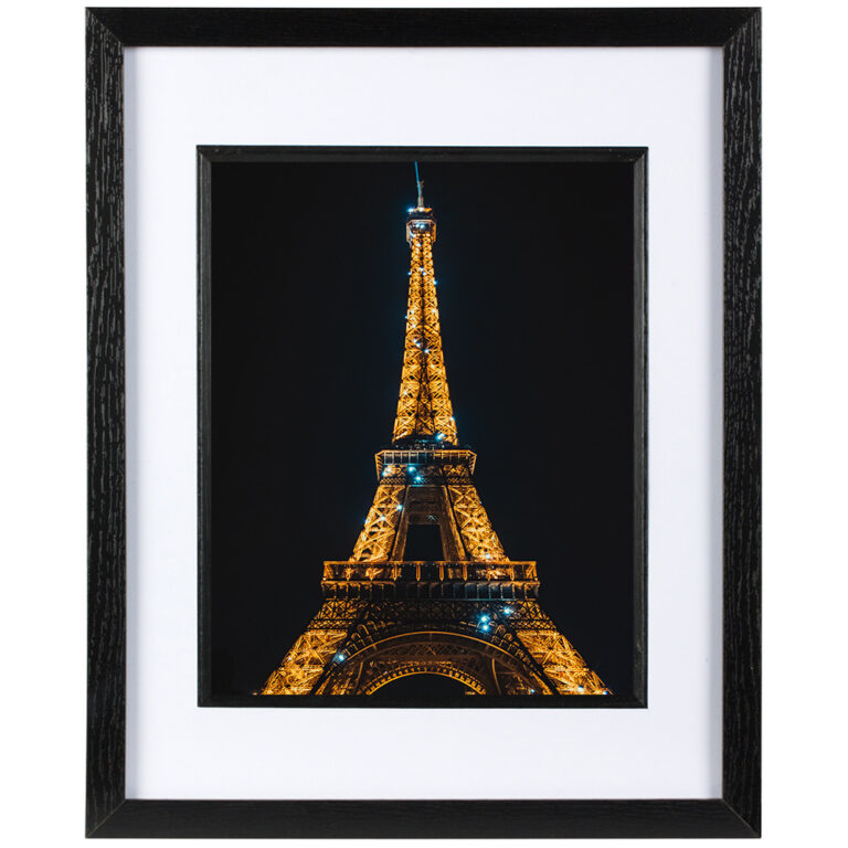 Mounted Frame - Paris By Night