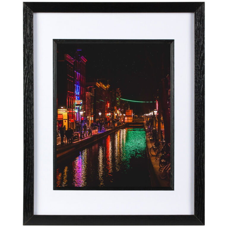 Mounted Frame - Red Light District